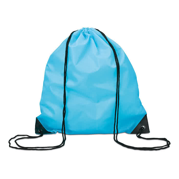 Mochilas de cuerdas personalizadas baratas color Turquesa Mochilas de cuerdas personalizadas baratas color Turquesa