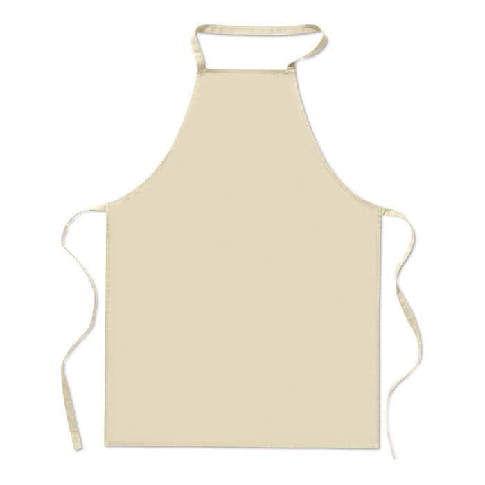 Delantales para empresas color Beige tercera vista