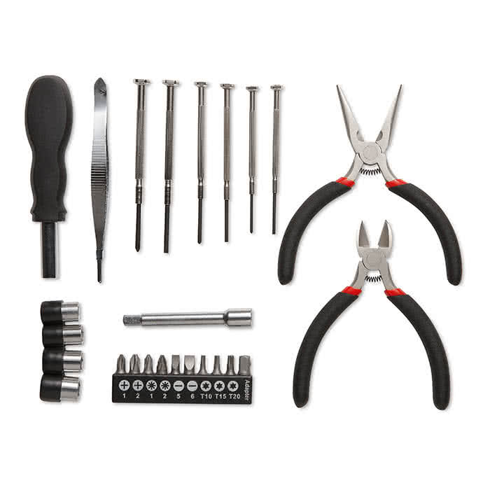 Pack de herramientas personalizadas color Negro cuarta vista Pack de herramientas personalizadas color Negro cuarta vista