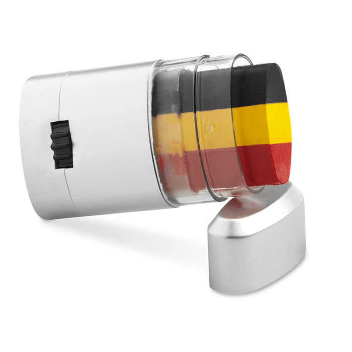 Pinturas publicitarias de banderas color Negro