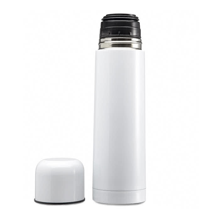 Termo de colores 500ml color Blanco tercera vista