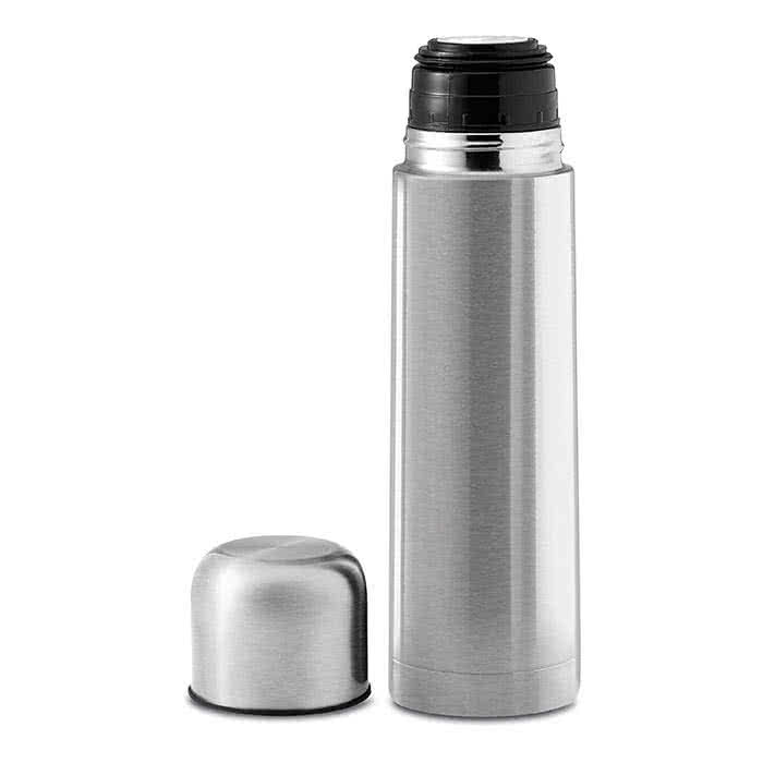 Termo de colores 500ml color Plateado Mate segunda vista