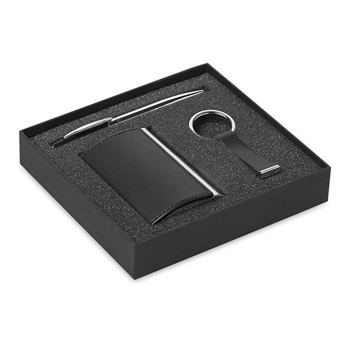 Atractivo set corporativo para publicidad color Negro Atractivo set corporativo para publicidad color Negro