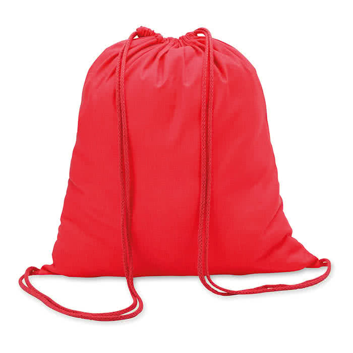 Mochila personalizada algodón para publicidad color Rojo Mochila personalizada algodón para publicidad color Rojo