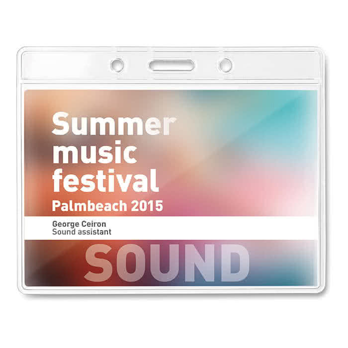 Identificador transparente color Transparente cuarta vista con logo Identificador transparente color Transparente cuarta vista con logo