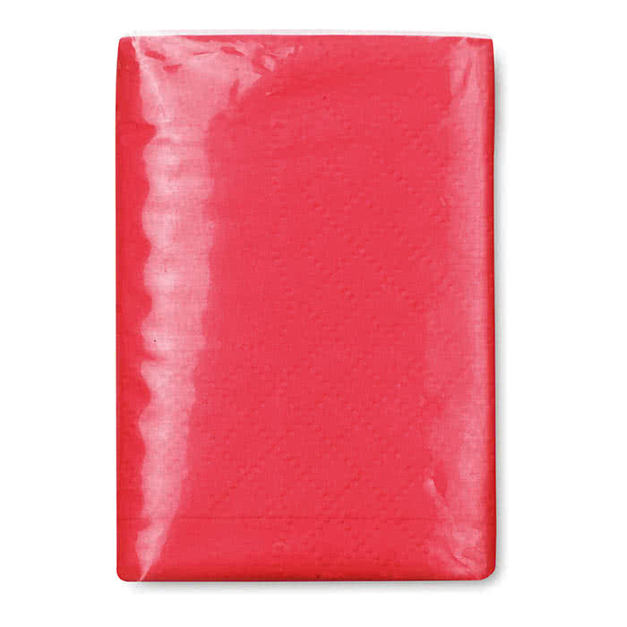 Paquete de pañuelos personalizados color Rojo Paquete de pañuelos personalizados color Rojo