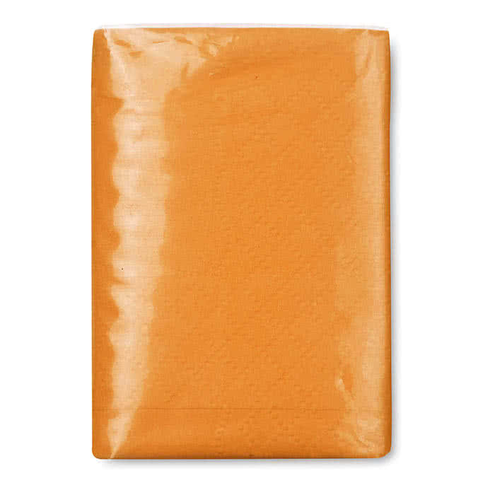 Paquete de pañuelos personalizados color Naranja Paquete de pañuelos personalizados color Naranja