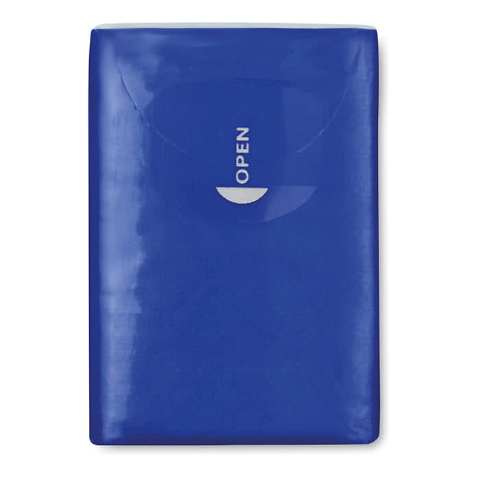 Paquete de pañuelos personalizados color Azul Marino segunda vista Paquete de pañuelos personalizados color Azul Marino segunda vista