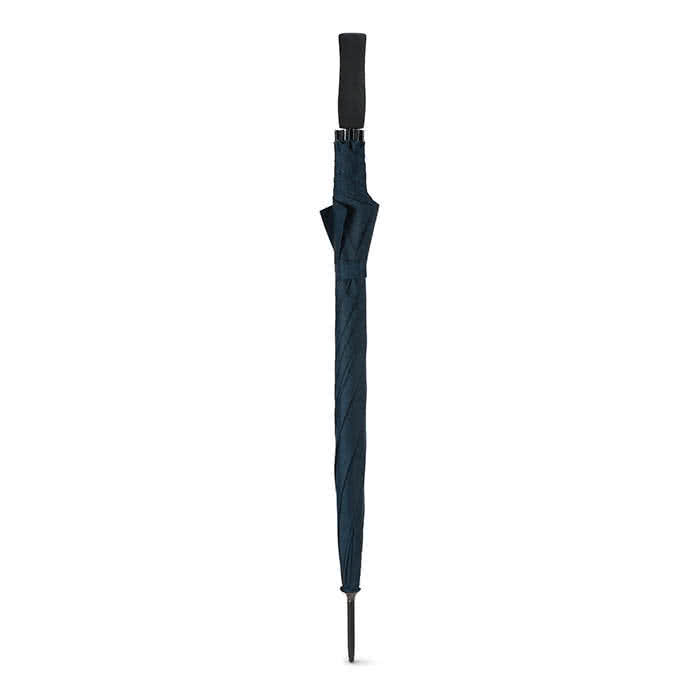 Paraguas publicidad unicolor antiviento 23'' color Azul segunda vista