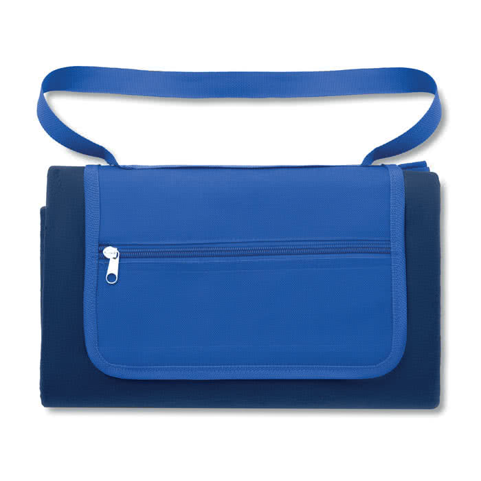 Mantel de picnic en bolsa para publicidad color Azul Mantel de picnic en bolsa para publicidad color Azul