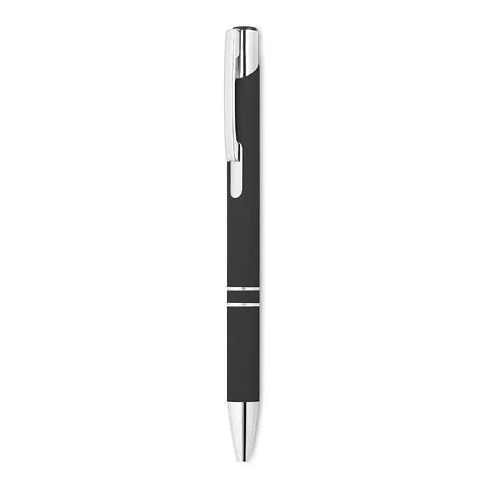 Bolígrafo para empresas con acabado mate color Negro segunda vista Bolígrafo para empresas con acabado mate color Negro segunda vista