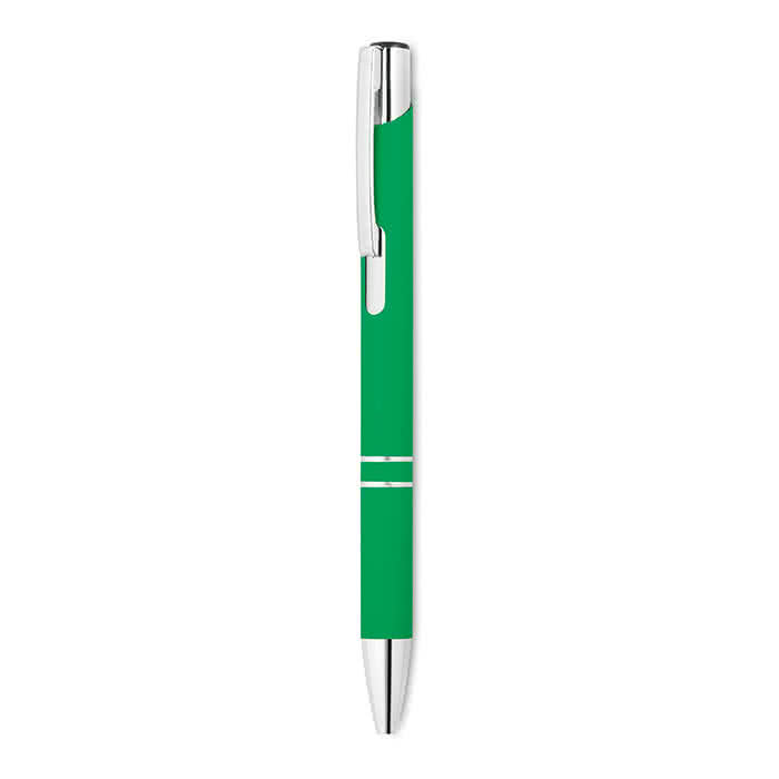 Bolígrafo para empresas con acabado mate color Verde segunda vista Bolígrafo para empresas con acabado mate color Verde segunda vista
