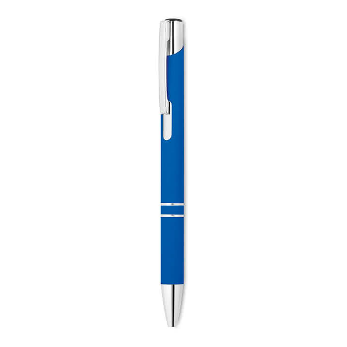 Bolígrafo para empresas con acabado mate color Azul Marino segunda vista Bolígrafo para empresas con acabado mate color Azul Marino segunda vista