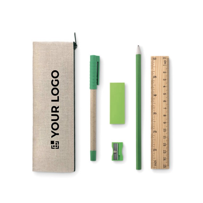 Set de estuche publicitario de 6 piezas vista principal Set de estuche publicitario de 6 piezas vista principal