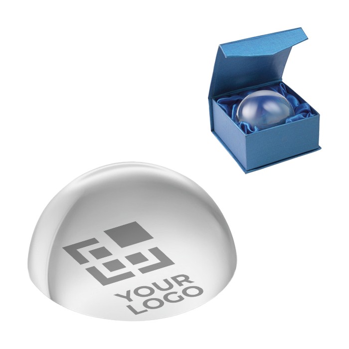 Pisapapeles personalizado esfera de cristal vista principal