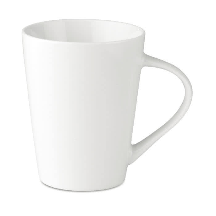 Taza promocional de 250ml color Blanco