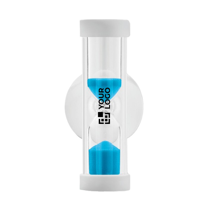 Reloj de arena promocional con ventosa  vista principal Reloj de arena promocional con ventosa  vista principal