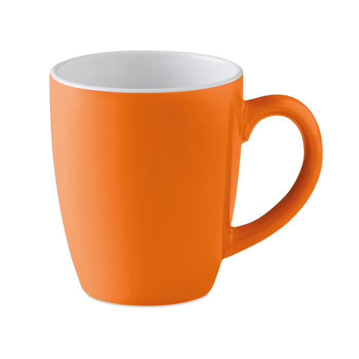Tazas publicitarias de colores 300ml color naranja