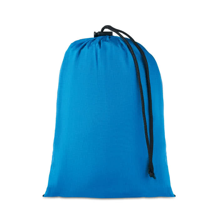 Hamaca de viaje personalizada color azul real cuarta vista