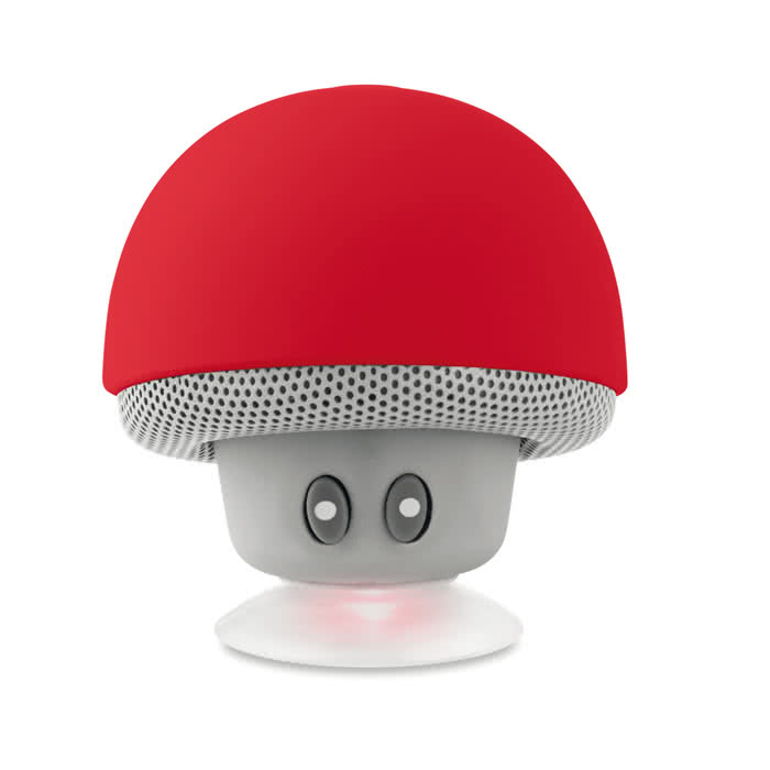 Altavoz Bluetooth con ventosa color rojo Altavoz Bluetooth con ventosa color rojo