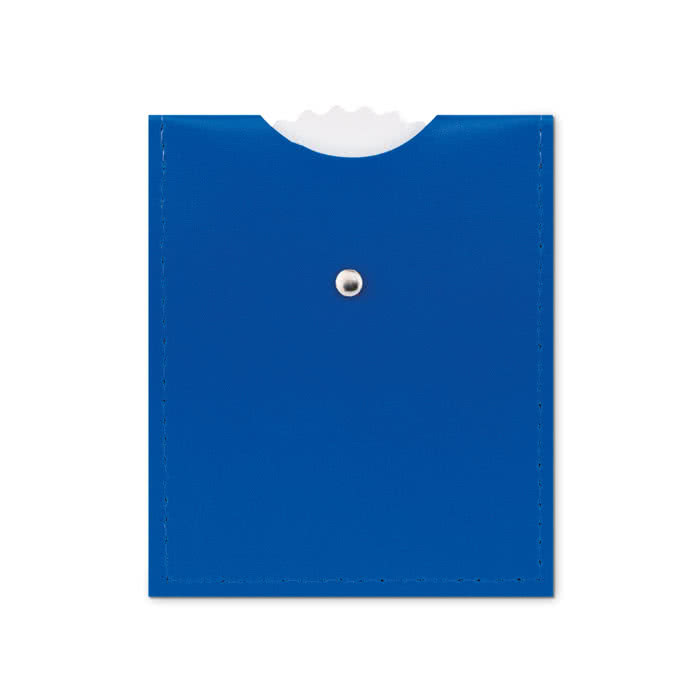 Tarjeta de aparcamiento con logo color azul segunda vista Tarjeta de aparcamiento con logo color azul segunda vista