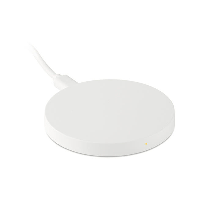 Cargador inalámbrico de móviles barato color blanco Cargador inalámbrico de móviles barato color blanco
