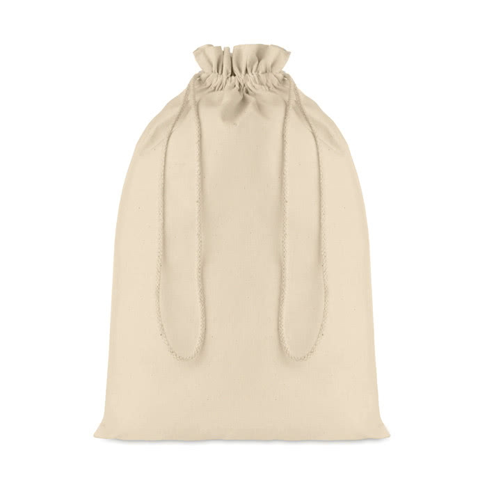 Bolsa blanca de algodón impresa grande color beige Bolsa blanca de algodón impresa grande color beige