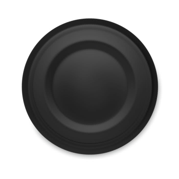 Termos de acero con infusor color negro tercera vista