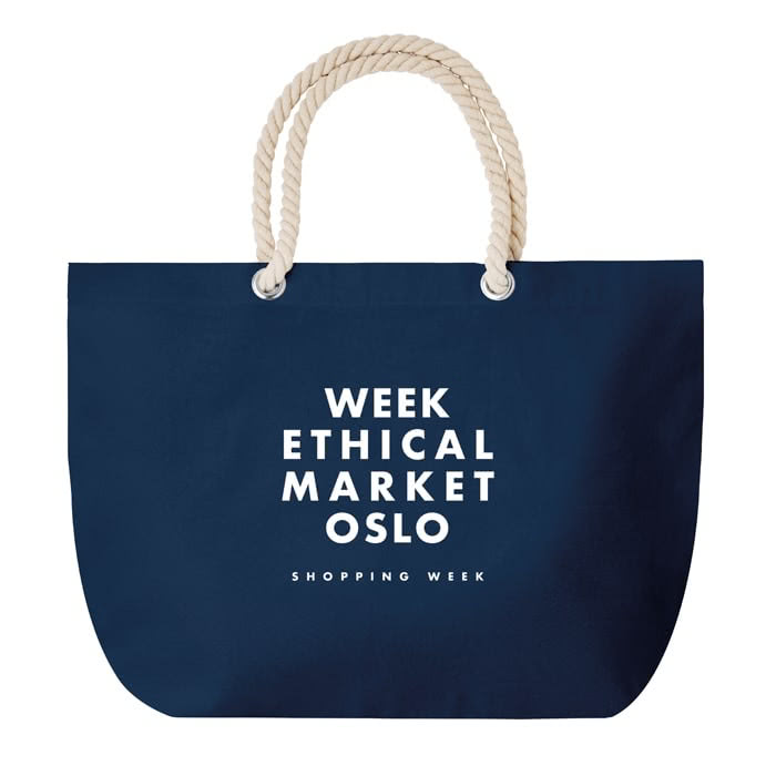 Bolsas de playa con logo de color azul Bolsas de playa con logo de color azul