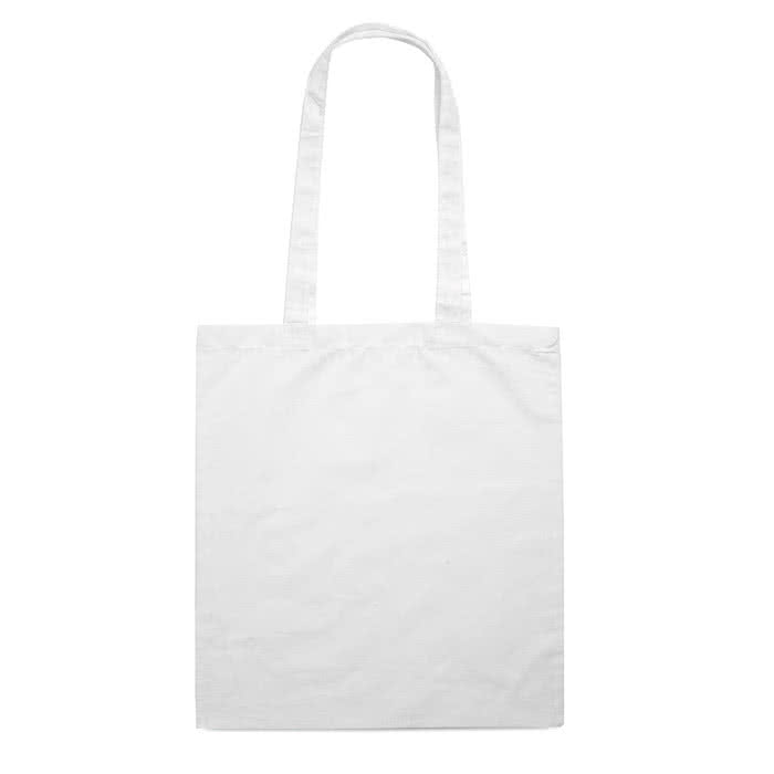 Bolsa de algodón colores de 180 gr/m2 color blanco segunda vista