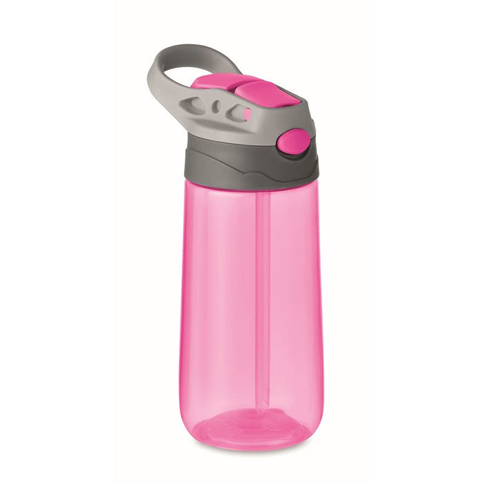 Botellas de plástico para agua personalizadas color rosa Botellas de plástico para agua personalizadas color rosa