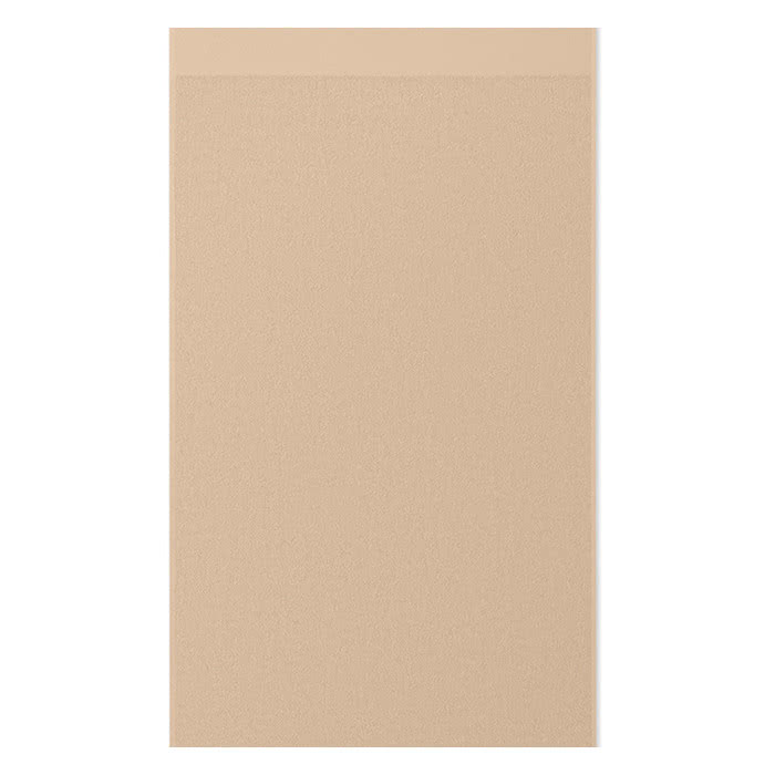 Toalla personalizada pequeña de algodón color marfil segunda vista