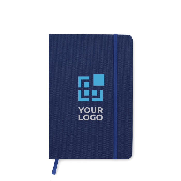 Libreta RPET personalizada tamaño A5 vista principal Libreta RPET personalizada tamaño A5 vista principal