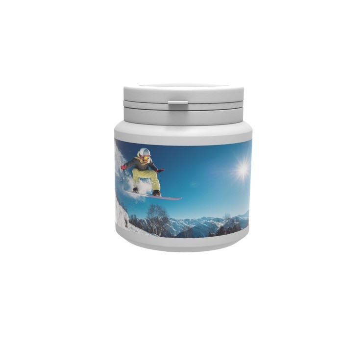 Caja con 75 chicles sin azúcar Mentos Gum Mint 138g color menta fresca Caja con 75 chicles sin azúcar Mentos Gum Mint 138g color menta fresca