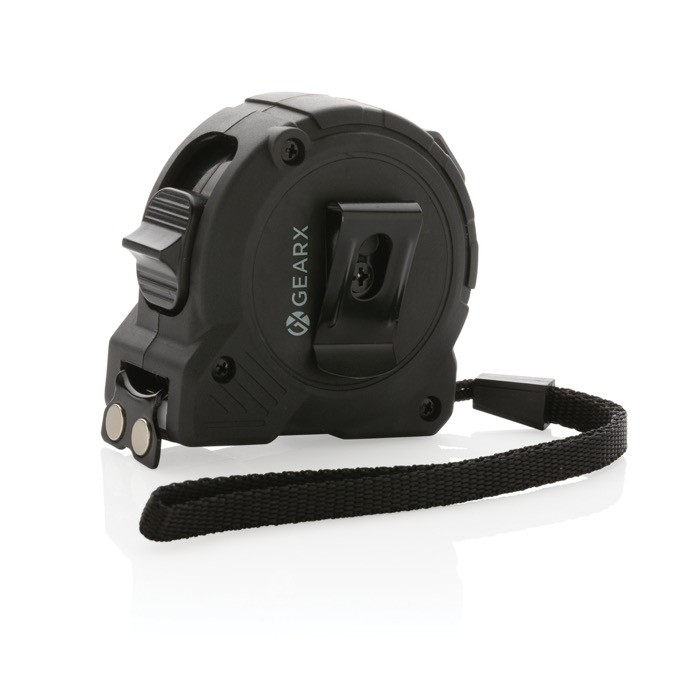 Metro de 5M con estuche premium color negro cuarta vista