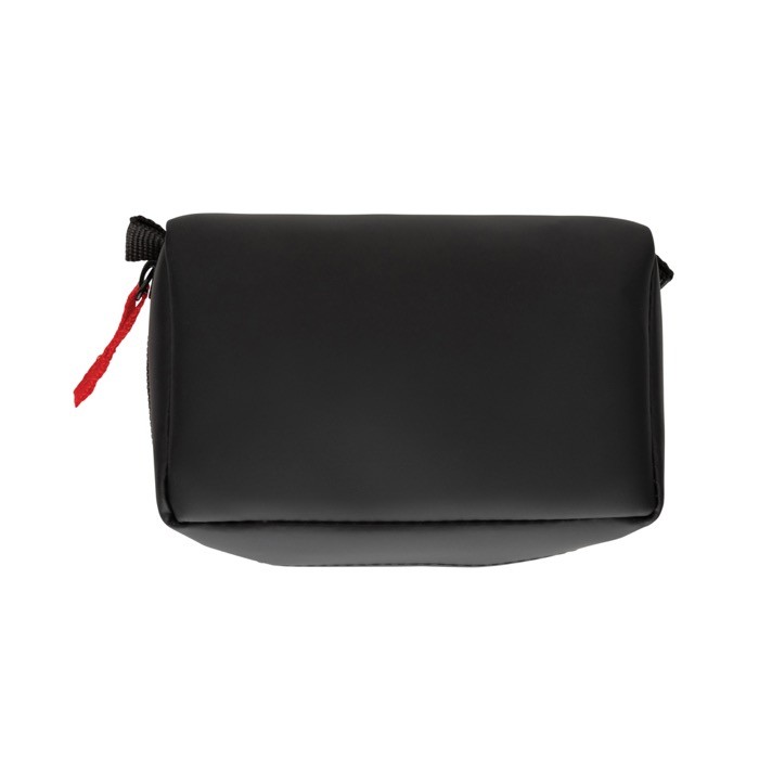 Botiquín de primeros auxilios para empresa de nobuk con 15 accesorios color negro quinta vista