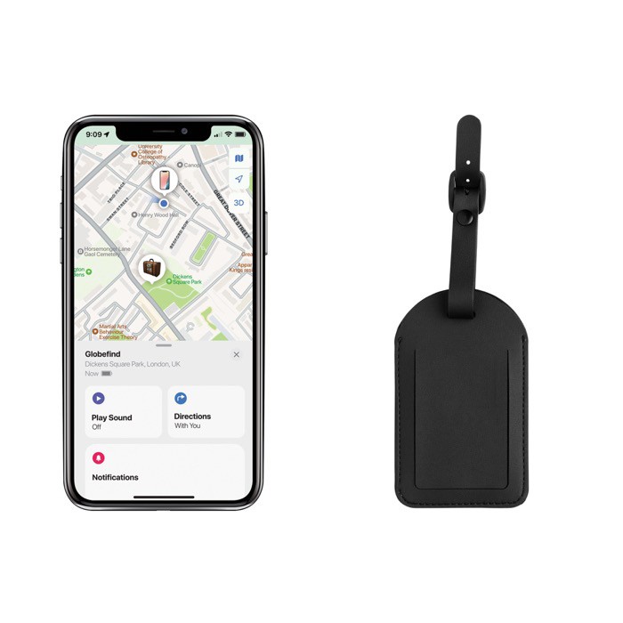 Etiqueta de seguimiento para equipaje con Find My de Apple color negro sexta vista Etiqueta de seguimiento para equipaje con Find My de Apple color negro sexta vista