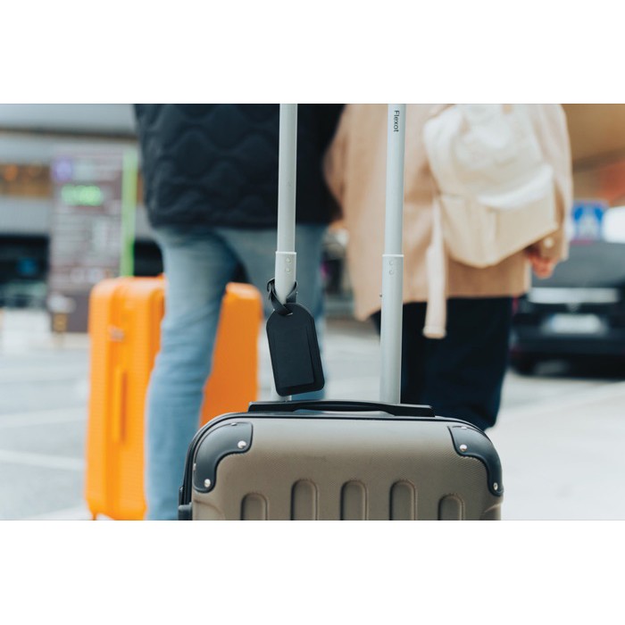 Etiqueta de seguimiento para equipaje con Find My de Apple color negro Etiqueta de seguimiento para equipaje con Find My de Apple color negro