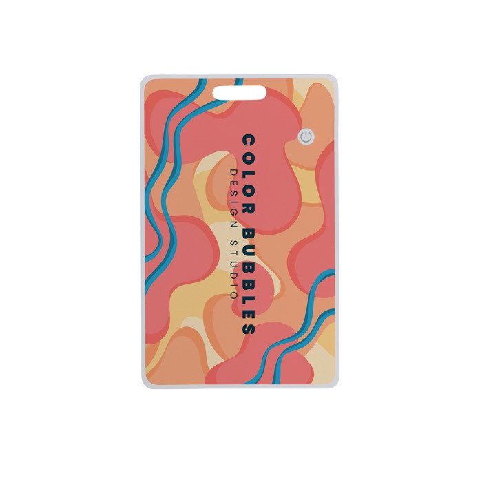 Tarjeta ultradelgada rastreadora para billetera con Find My color blanco Tarjeta ultradelgada rastreadora para billetera con Find My color blanco