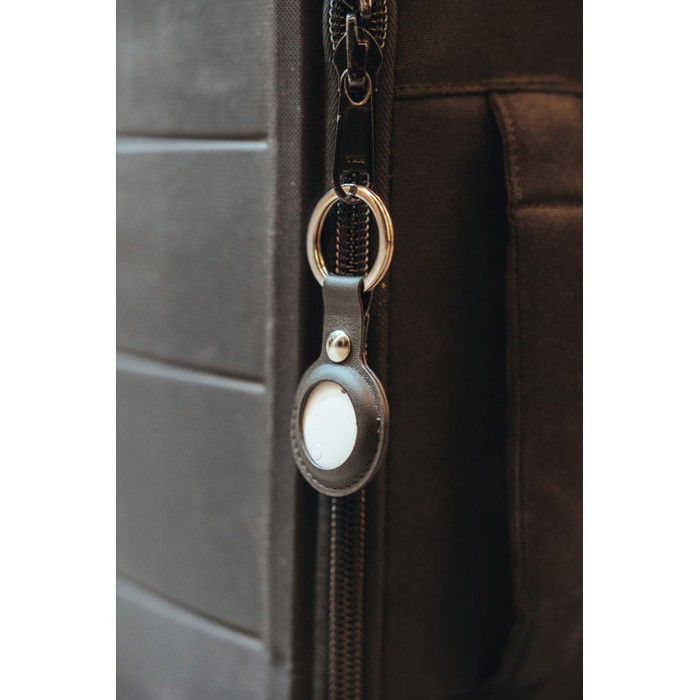 Llavero localizador ecológico con alarma compatible Apple y Android color blanco