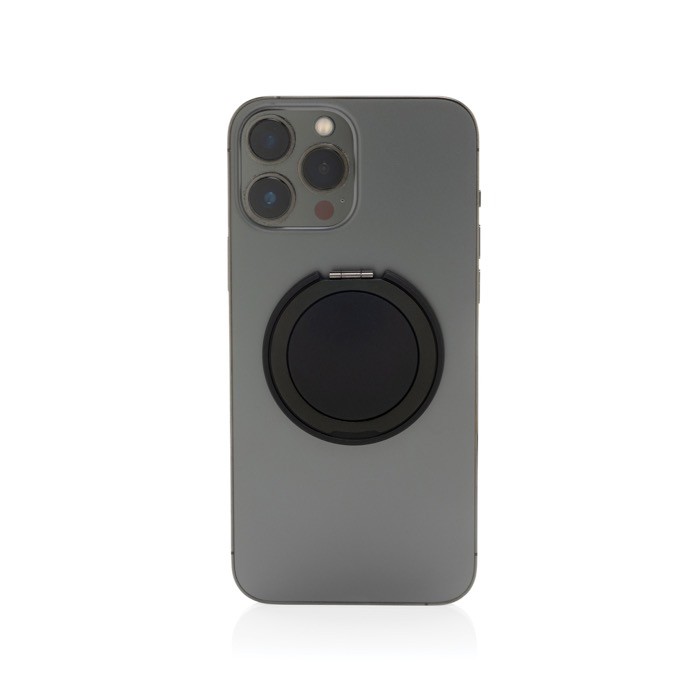 Soporte ecológico con imán extra fuerte magnético para teléfono color gris segunda vista Soporte ecológico con imán extra fuerte magnético para teléfono color gris segunda vista