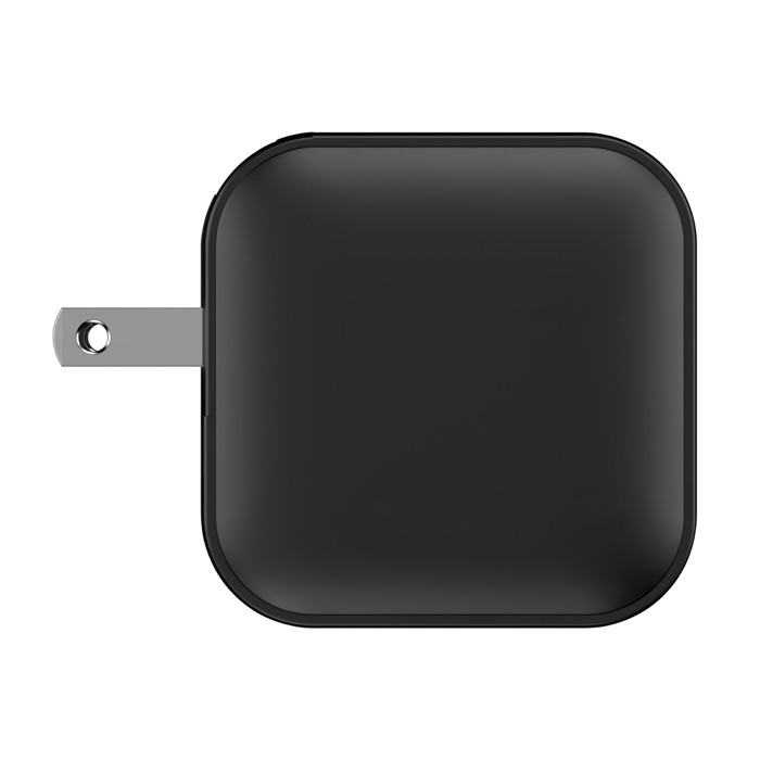 Cargador supperápido para varios países con 3 salidas 70W color negro sexta vista Cargador supperápido para varios países con 3 salidas 70W color negro sexta vista