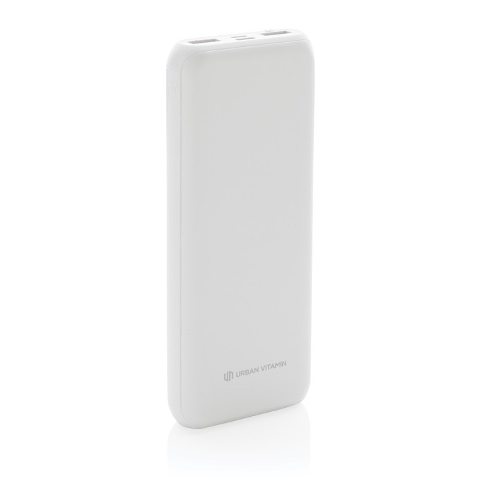 Powerbank de larga duración color blanco