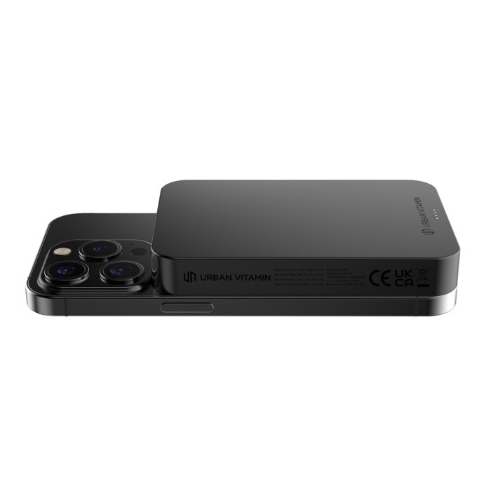 Batería externa con imán para el móvil y puerto tipo C 10.000 mAh color negro vista 12