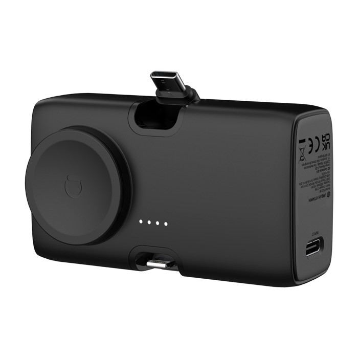 Cargador para reloj y varios dispositivos con potencia de 20W color negro vista 12