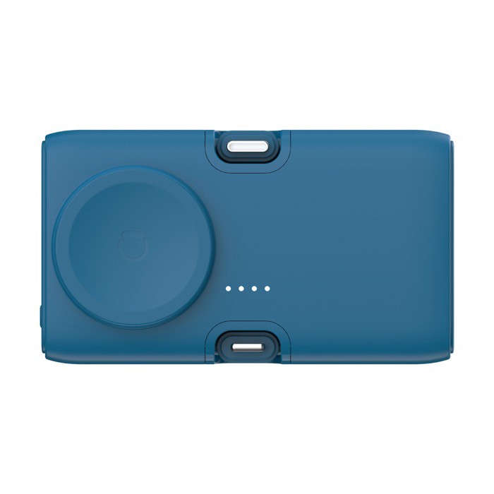 Cargador para reloj y varios dispositivos con potencia de 20W color azul octava vista