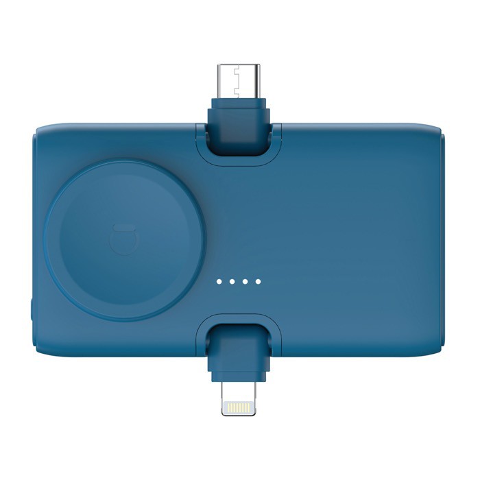 Cargador para reloj y varios dispositivos con potencia de 20W color azul novena vista