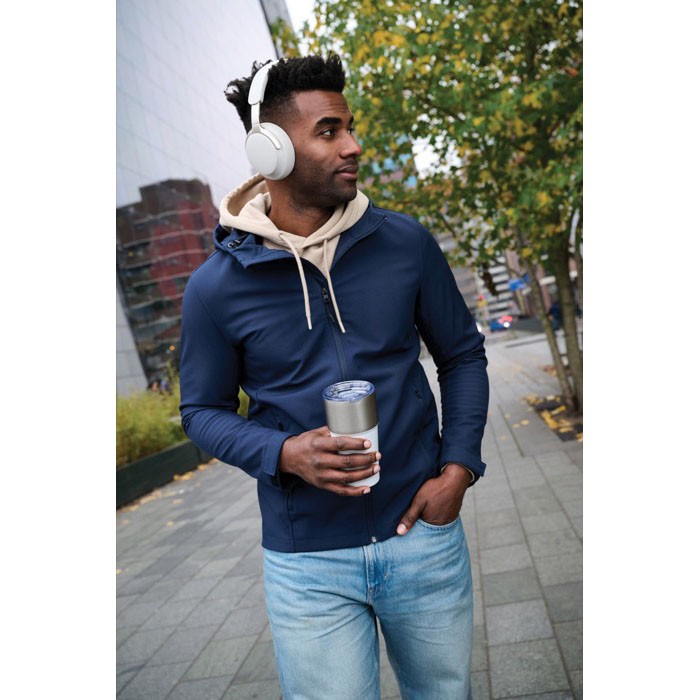 Auriculares diadema con diseño supraaural y cancelación de ruido color blanco Auriculares diadema con diseño supraaural y cancelación de ruido color blanco