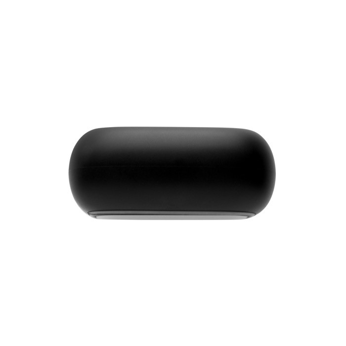 Auriculares inalámbricos con pantalla táctil y función llamada color negro cuarta vista Auriculares inalámbricos con pantalla táctil y función llamada color negro cuarta vista