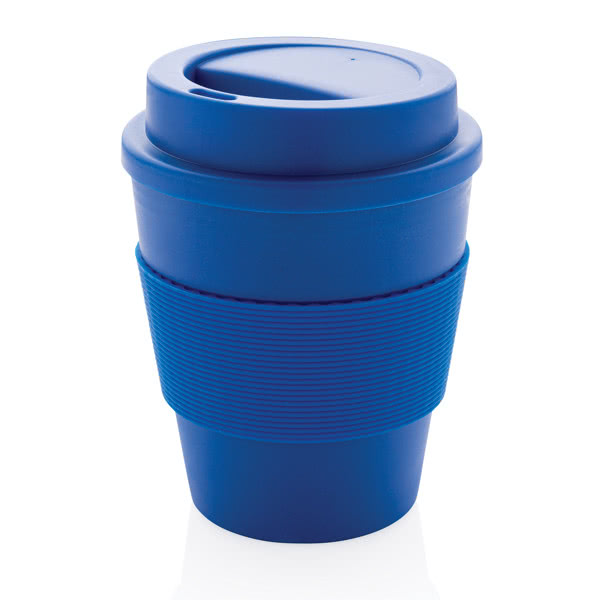 Tazas con tapa personalizadas color azul Tazas con tapa personalizadas color azul